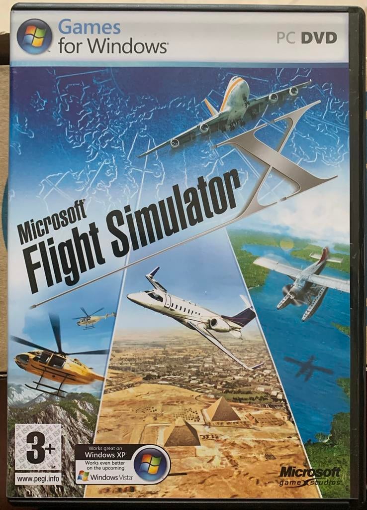 Game Flight Simulator pc dvd, Ophalen, Zo goed als nieuw