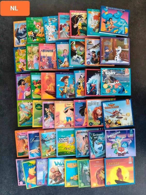 Disney Lees & Luistercollectie boeken met CD, Boeken, Gelezen, Jongen of Meisje, Ophalen of Verzenden, Voorleesboek