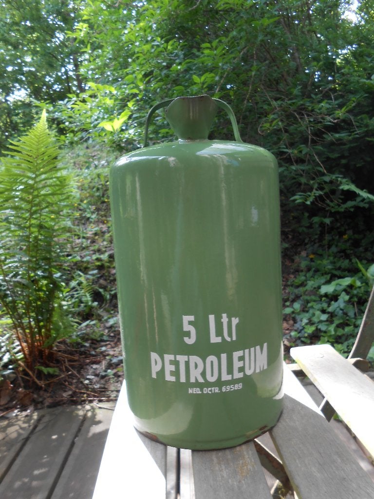 Bidon cruche émaillé esso, Enlèvement ou Envoi, Utilisé, Ustensile