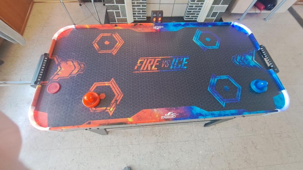 Hockey tafel, Ophalen, Gebruikt