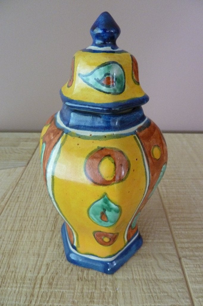 Petit Vase en Céramique Artisanal (MEXIQUE) NEUF !, Antiquités & Art, Enlèvement