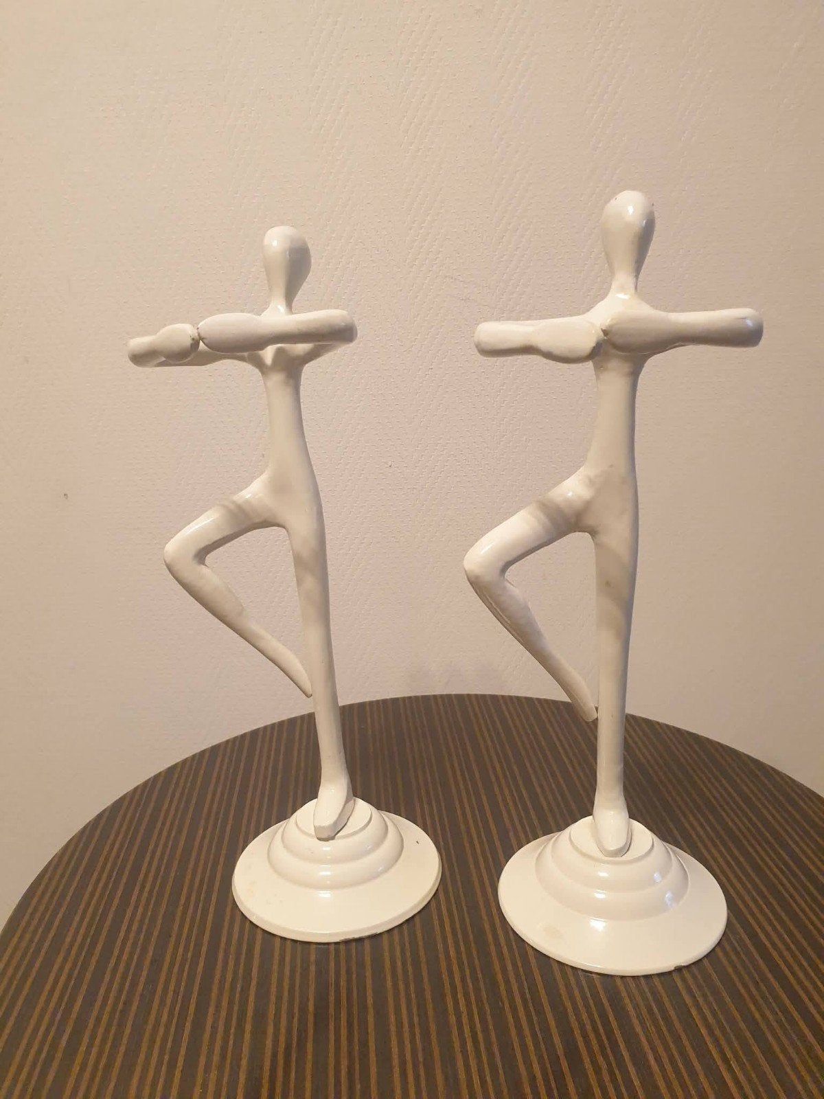 abstracte ballerina's, Ophalen of Verzenden, Wit