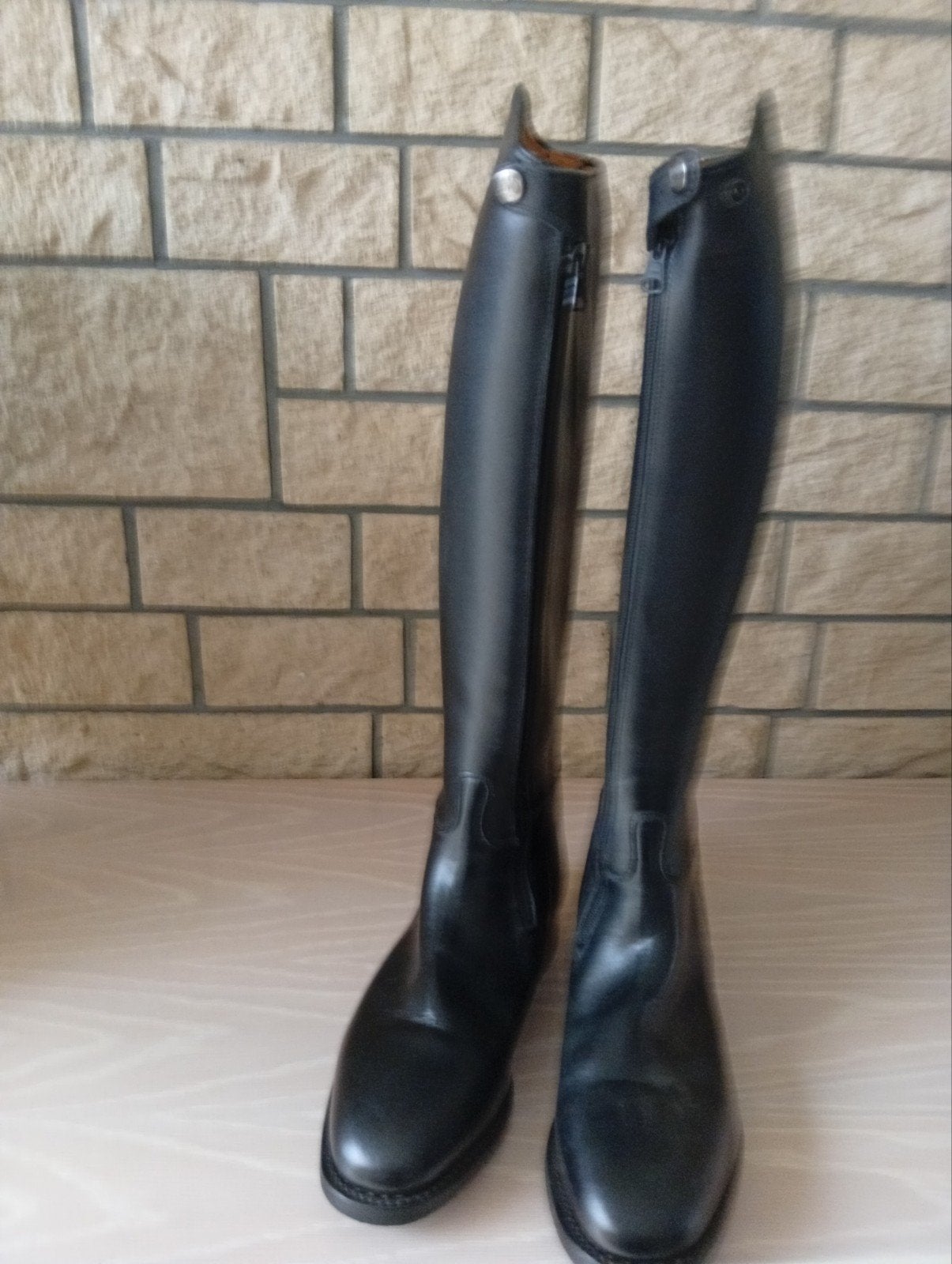 botte en cuir neuve pour homme, Ophalen