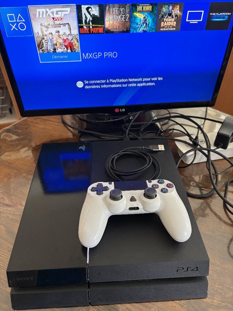 playstation 4 ps4 v12.02 500 gigas + 8 jeux, Consoles de jeu & Jeux vidéo, 500 GB, Enlèvement ou Envoi, Avec 1 manette, Original