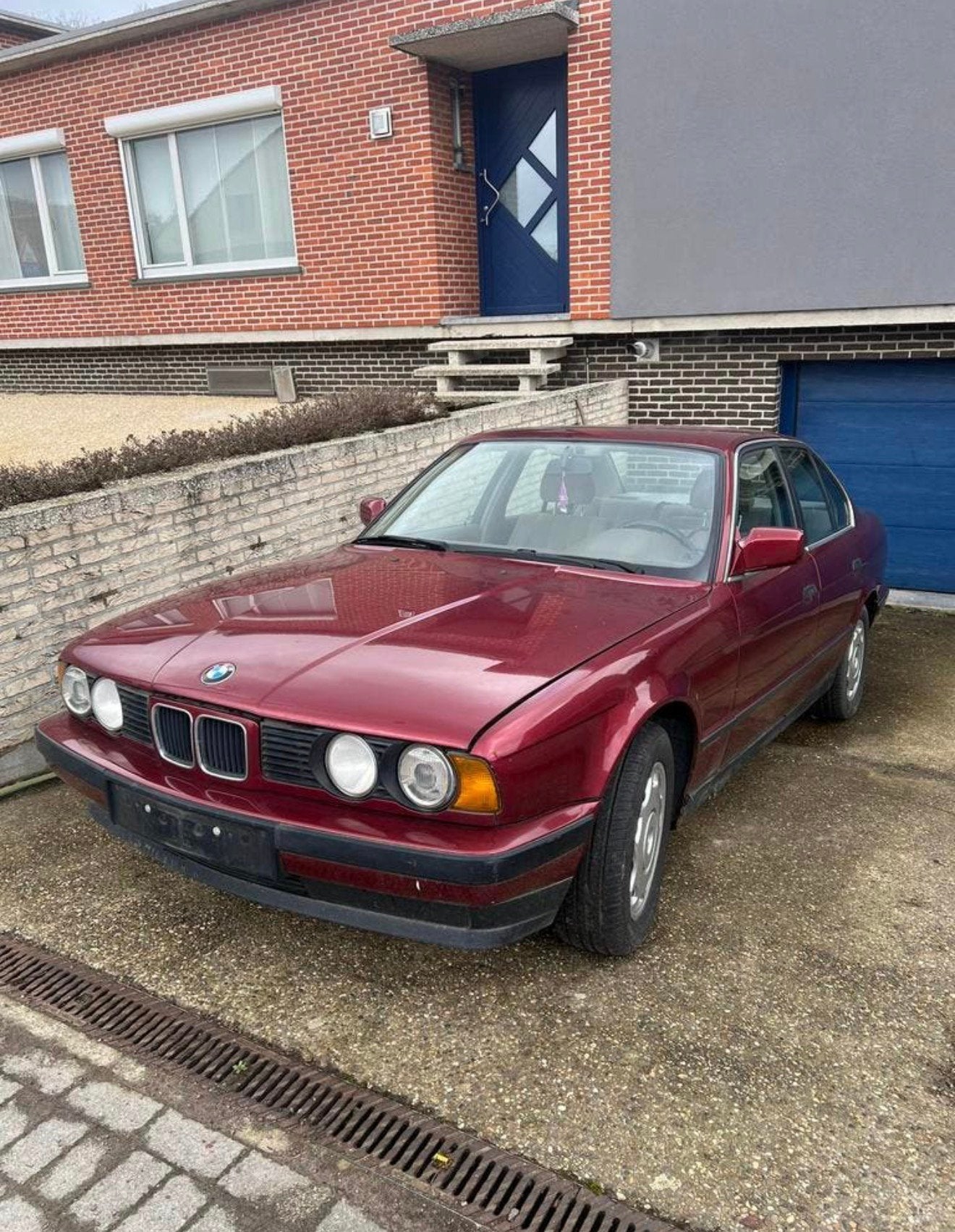 BMW 518i 1991 Manuelle 208 000 km Climatisation !, Autos, Achat, Entreprise, Boîte manuelle, Berline