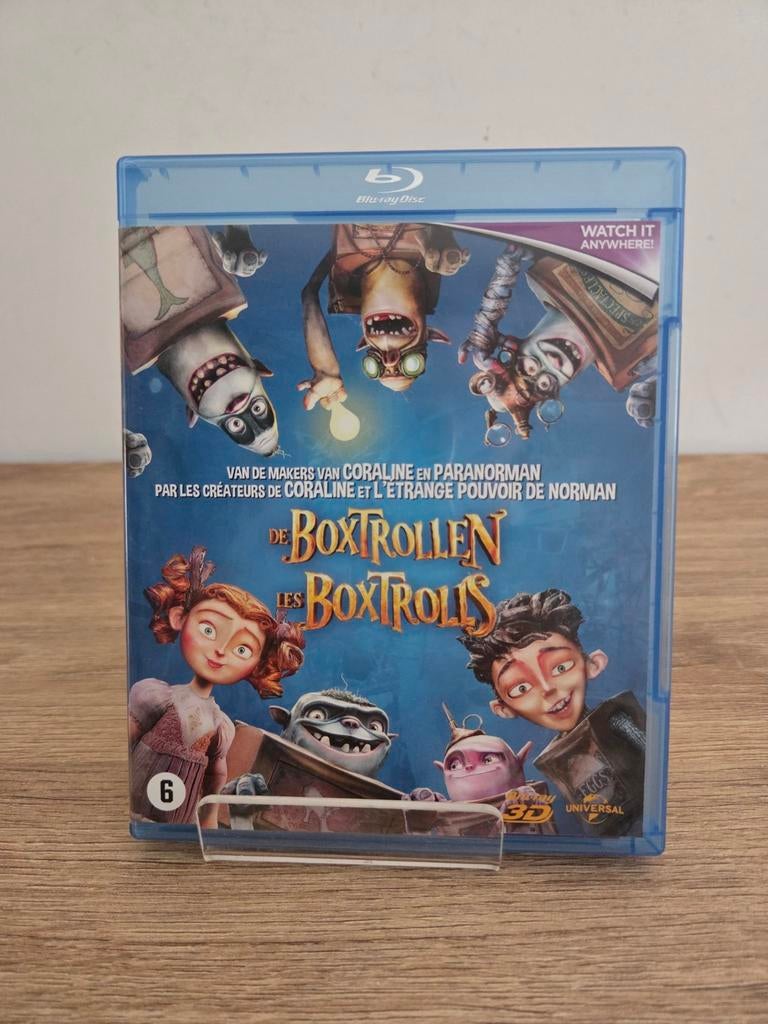 Les Boxtrolls/Les Boxtrolls — Blu-ray + Blu-ray 3D, CD & DVD, Blu-ray, Aventure, 3D, Enlèvement ou Envoi