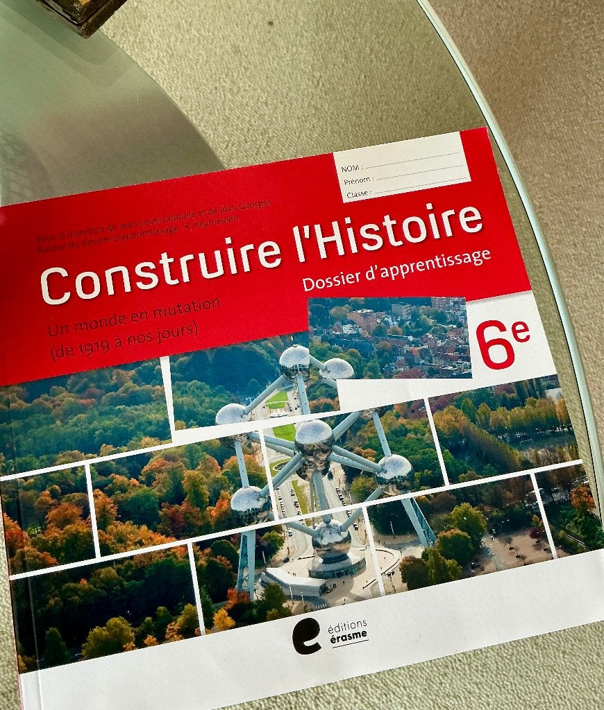 Construire l’Histoire 6è - Dossier d’apprentissage - Neuf, Livres, Neuf, Histoire, Editions erasme, Enlèvement