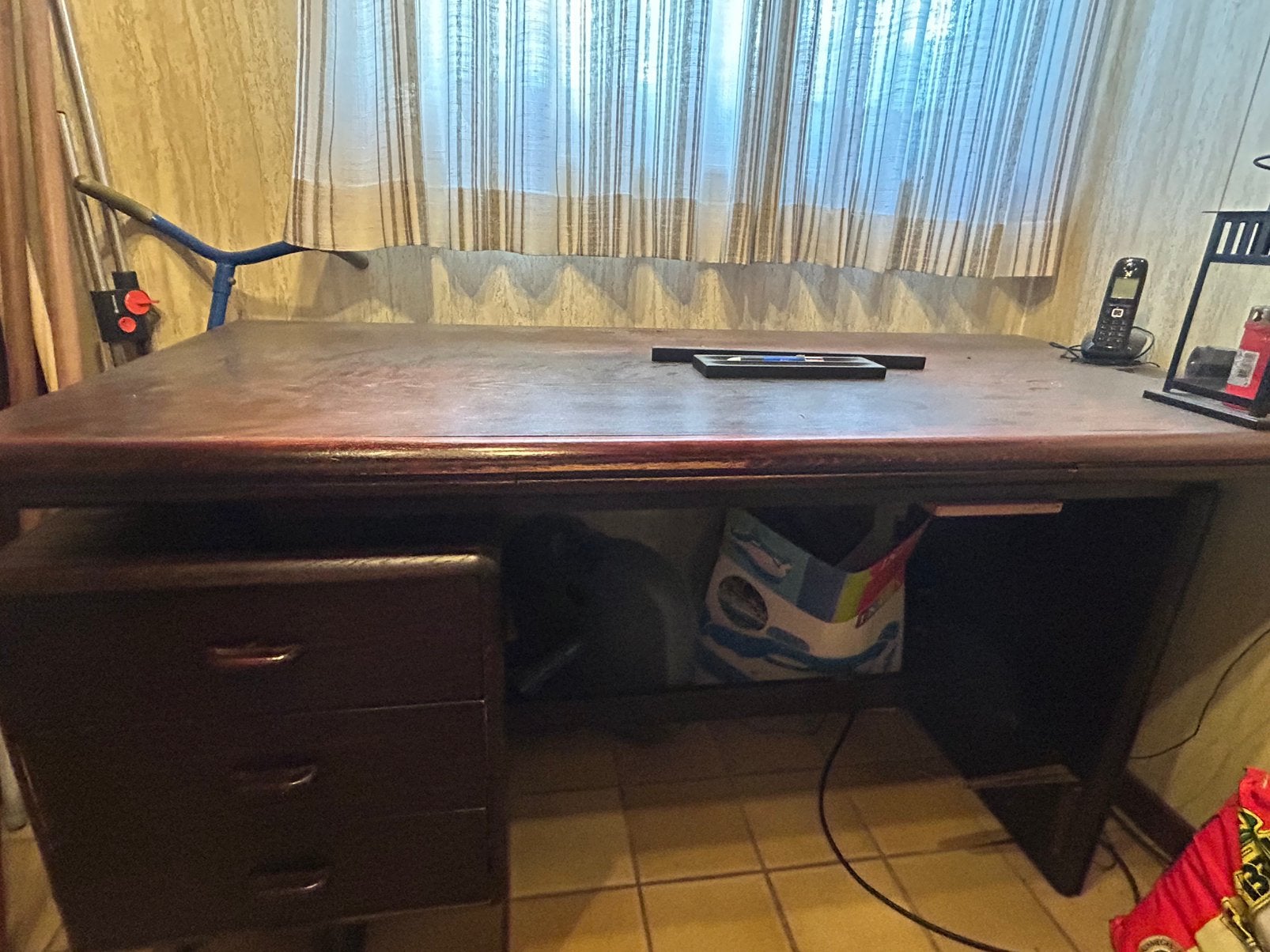 Bureau, Doe-het-zelf en Bouw, Werkbanken, Ophalen, Gebruikt, 120 tot 170 cm