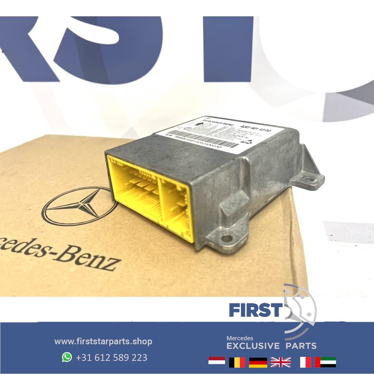 A2079014300 MERCEDES SRS AIRBAG MODULE / Mercedes E KLASSE W, Auto-onderdelen, Gebruikt, -, Ophalen of Verzenden, -