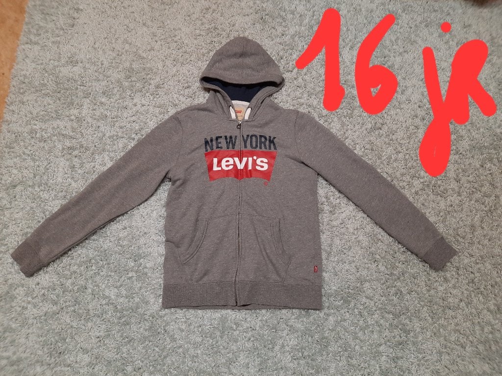 Vest levis 16 jaar, Kinderen en Baby's, Kinderkleding | Maat 176, Ophalen, Trui of Vest, Zo goed als nieuw, Levi's