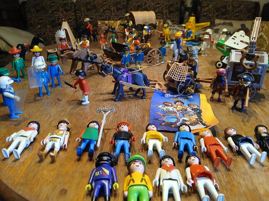 Lot de playmobil ancien, Ophalen of Verzenden