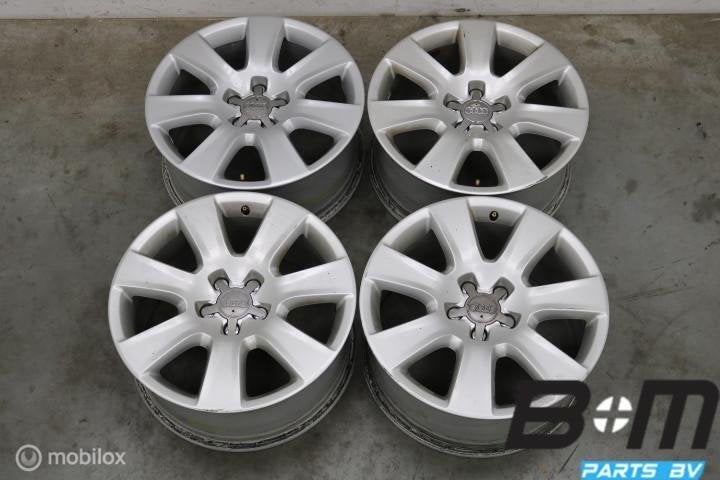 ORIGINEEL! 18 inch velgen Audi A8 4H! 4H0601025D, Auto-onderdelen, Banden en Velgen, 18 inch, Gebruikt, Velg(en), Personenwagen