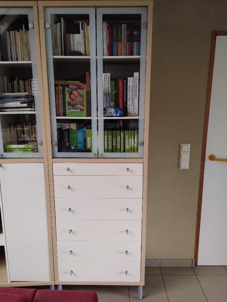 Boekenkast, Gebruikt, Grenenhout, 200 cm of meer, Modern