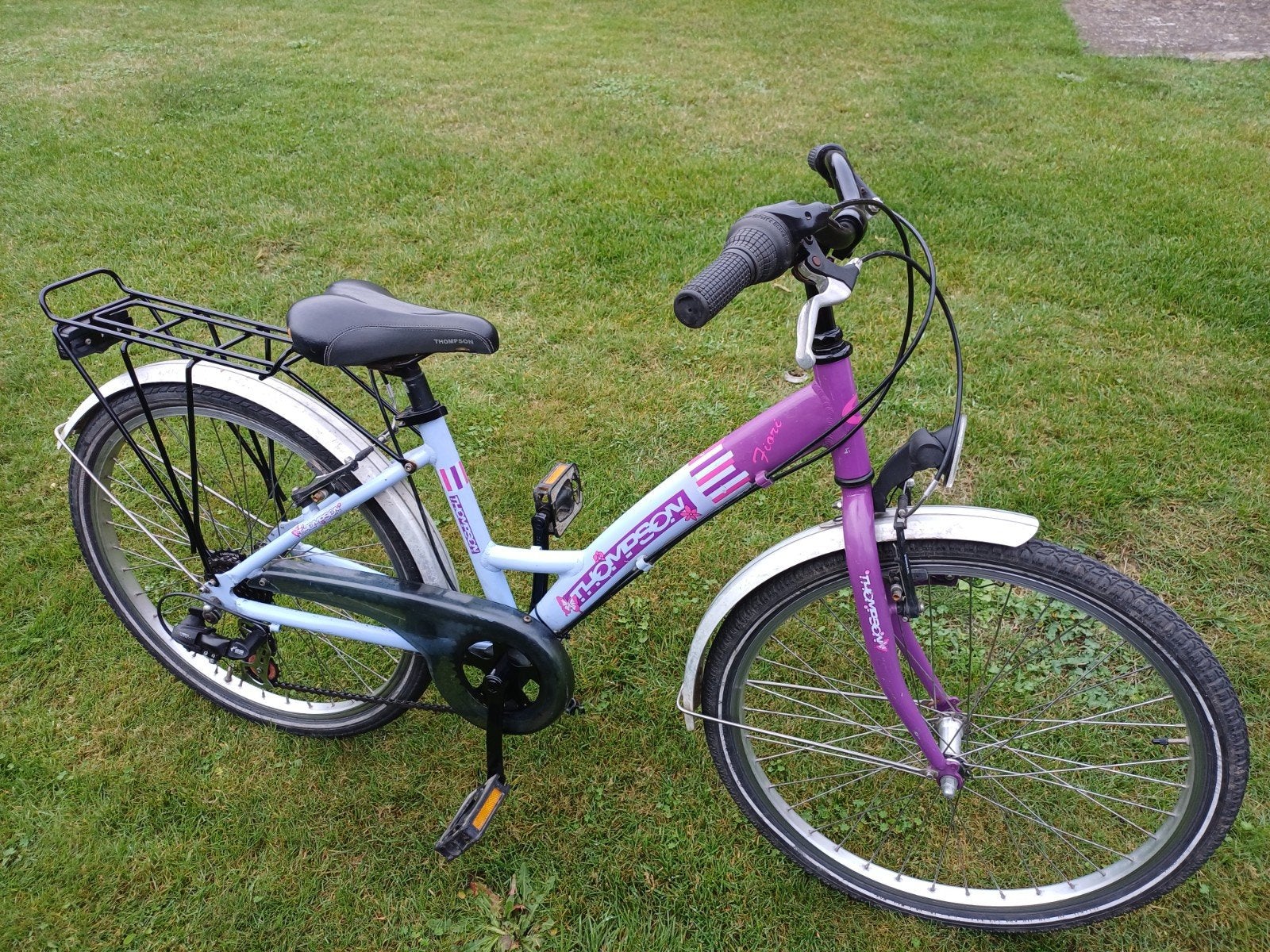 meisjesfiets thompson 22 inch, Fietsen en Brommers, Ophalen, 22 inch, Velgrem, Versnellingen