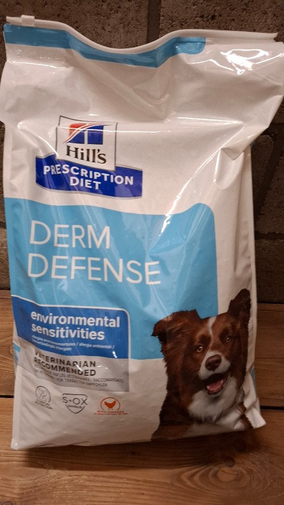 Hondenvoer Hills derm defense 12kg., Dieren en Toebehoren, Dierenvoeding, Ophalen, Hond