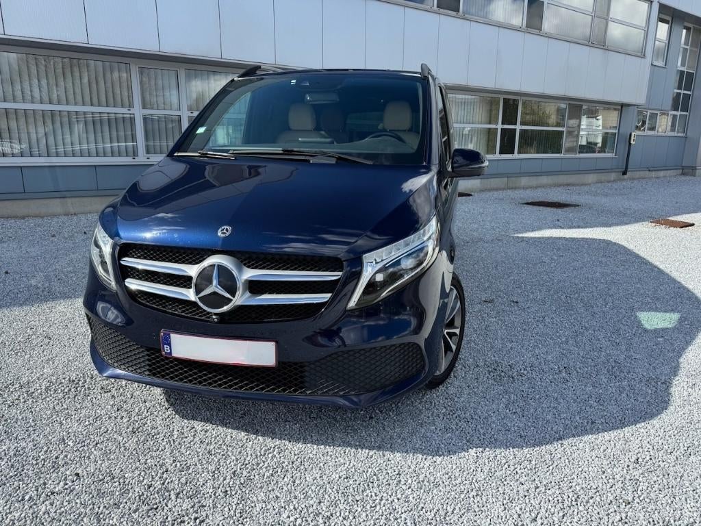 MercedesV250Avantgard4x4 360cam stoelvent Burmster lichtevr, Auto's, Monovolume, 1995 cc, 4 cilinders, Blauw