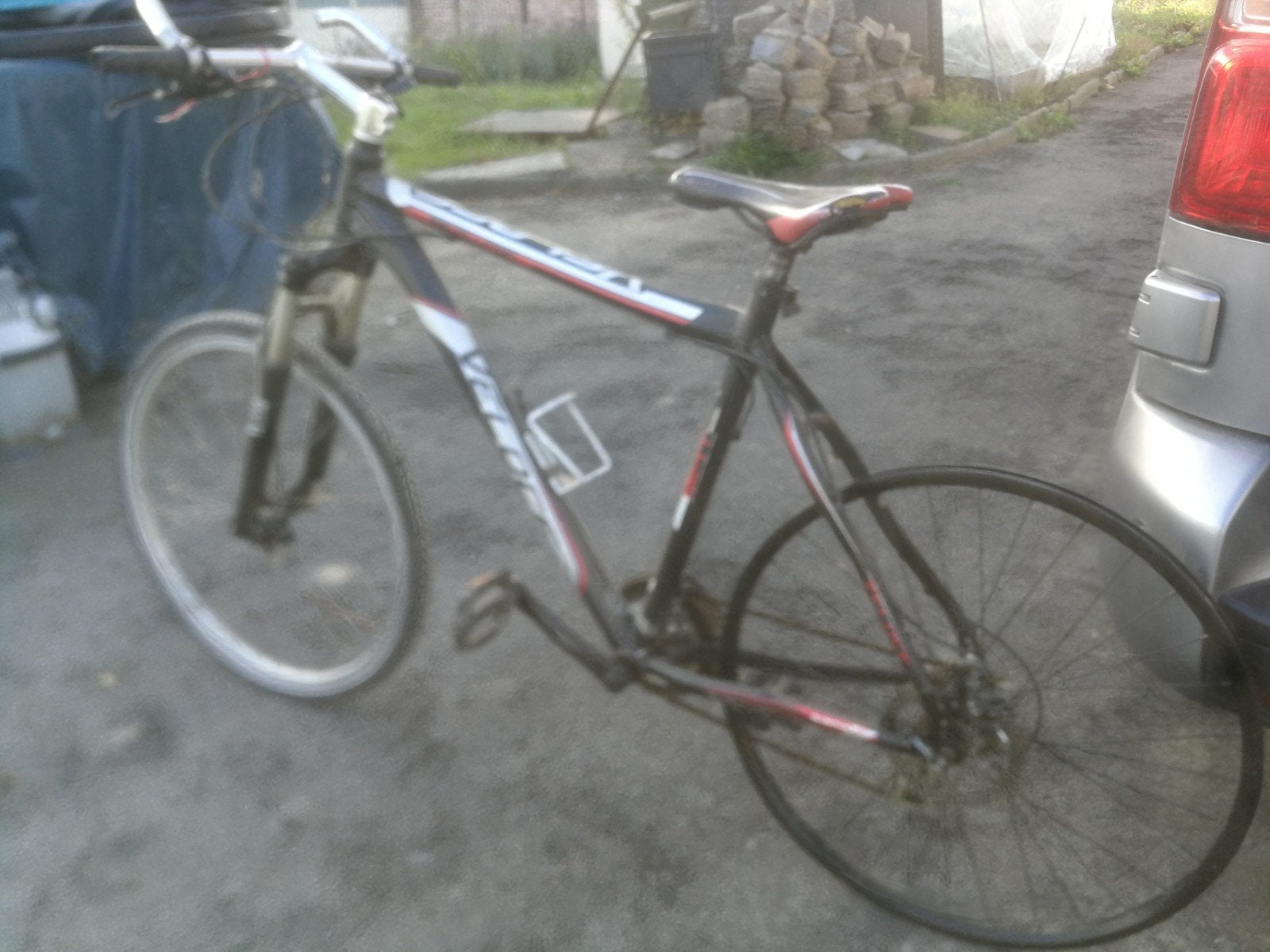 mtb met werk aan, Ophalen
