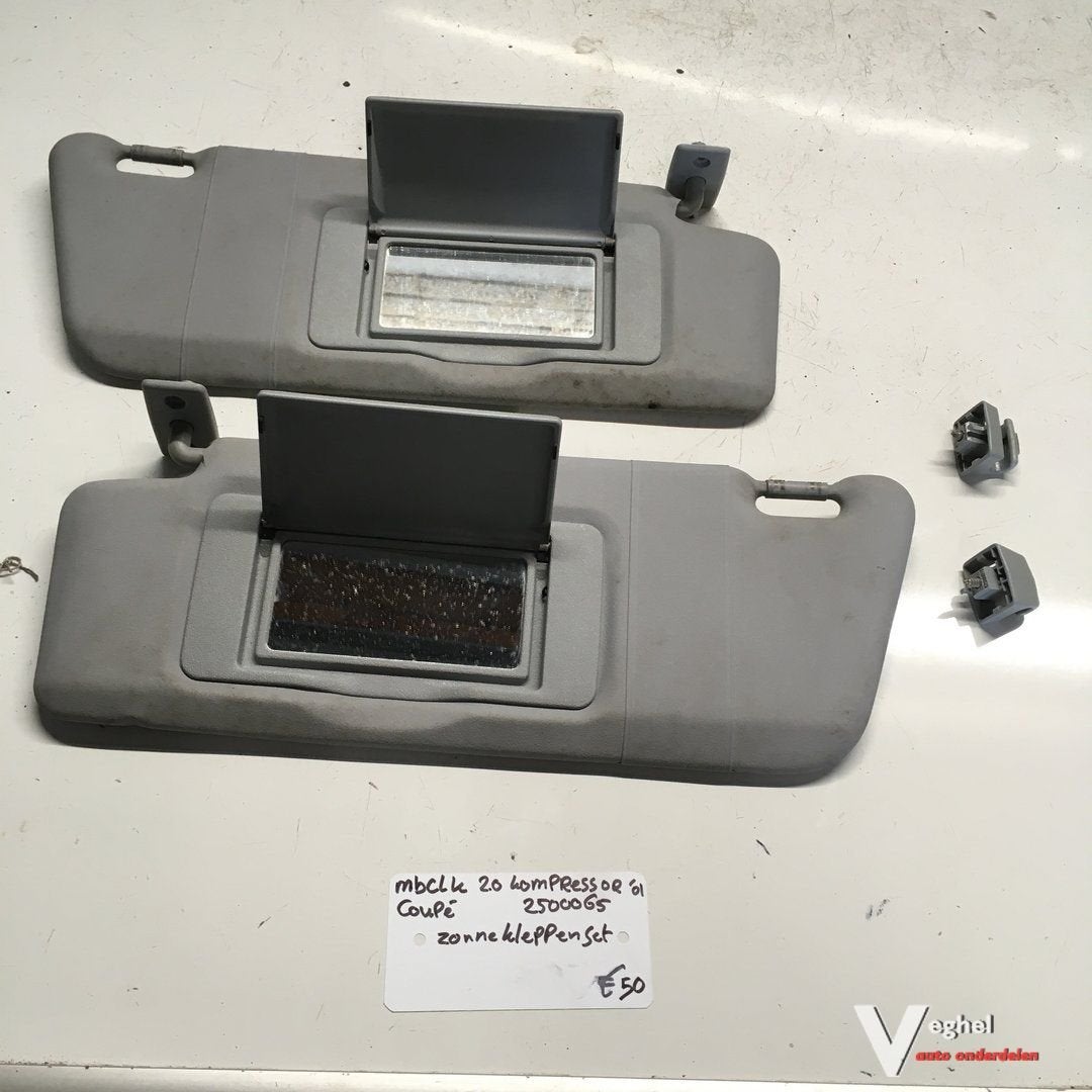Mercedes CLK Cabrio 2.0 compressor 2000  Zonnekleppen set, -, Utilisé, -, -