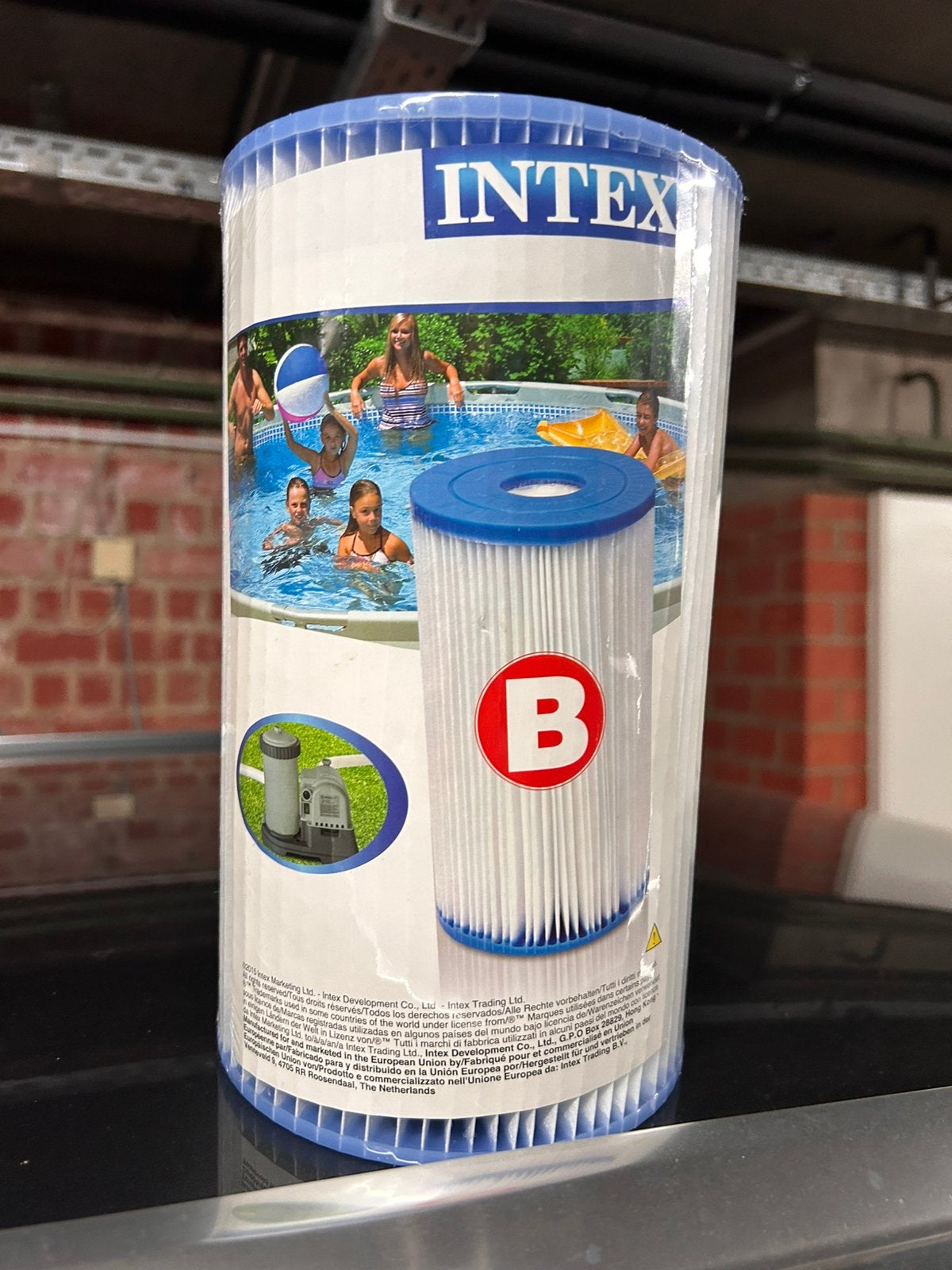 Cartouche filtrante Intex de type B — neuve/non utilisée, Jardin & Terrasse, Enlèvement, Comme neuf, Pompe