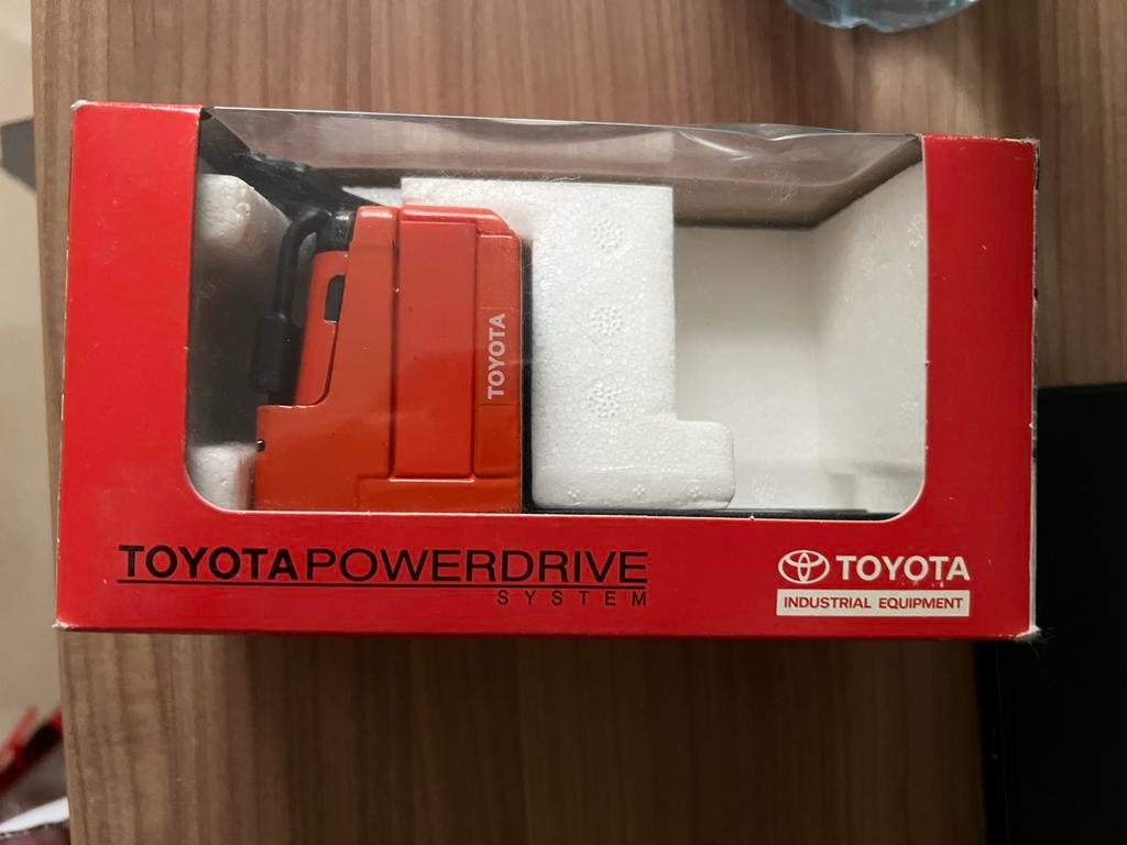 Miniatuur heftruck powerdrive, Ophalen, Zo goed als nieuw
