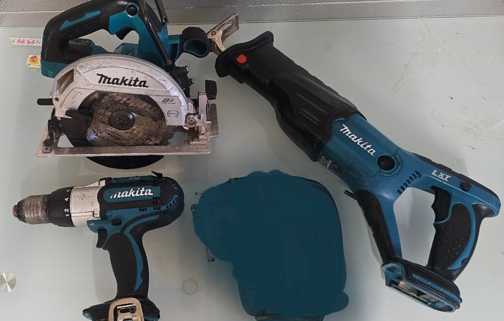 Machines à batterie Makita Lot, Enlèvement, Utilisé