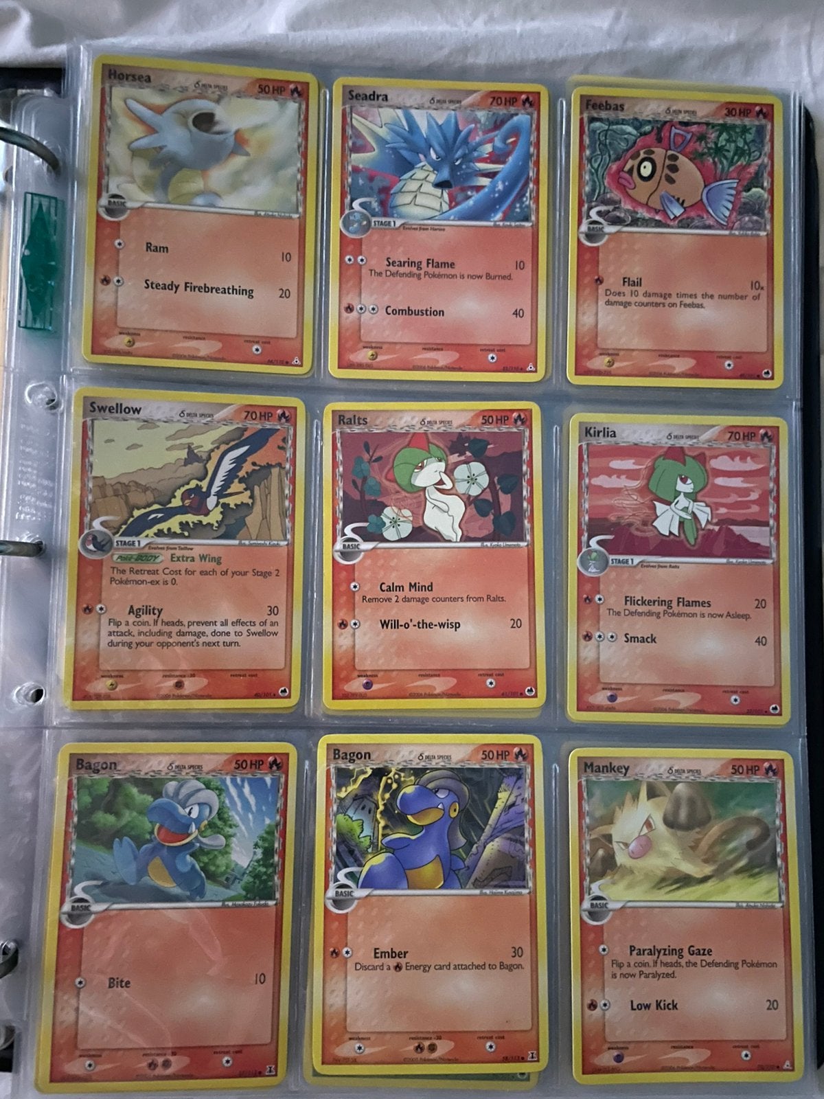 Pokémon Delta Species lot 65+ kaarten non holo (2005-2006), Hobby en Vrije tijd, Verzamelkaartspellen | Pokémon, Ophalen of Verzenden