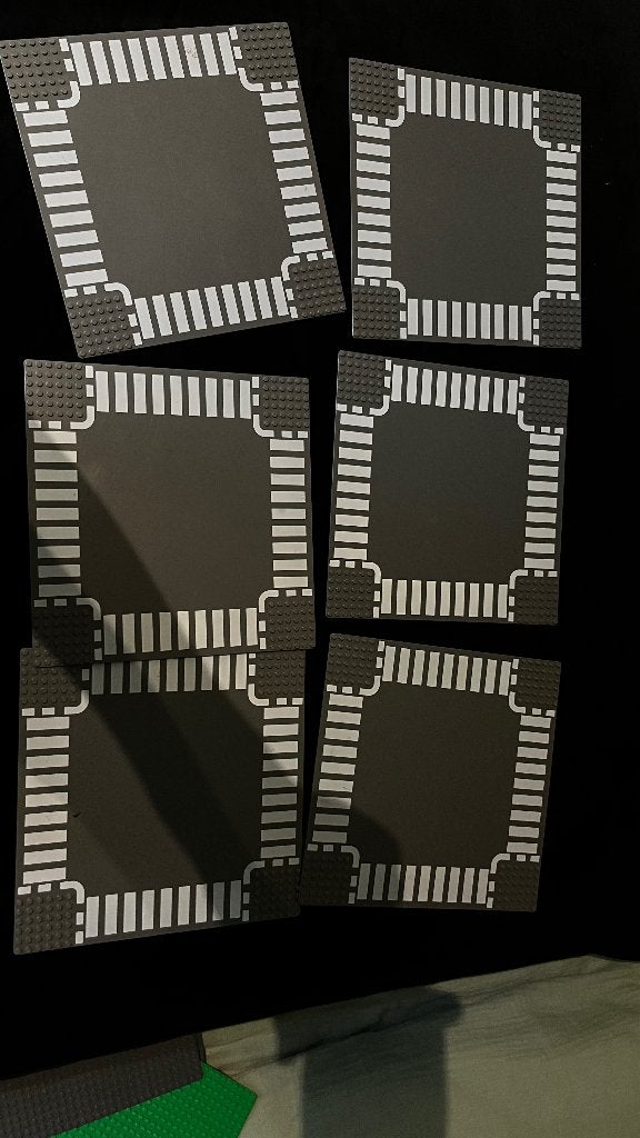 LEGO wegplaten, Ophalen of Verzenden, Gebruikt, Grondplaat, Lego