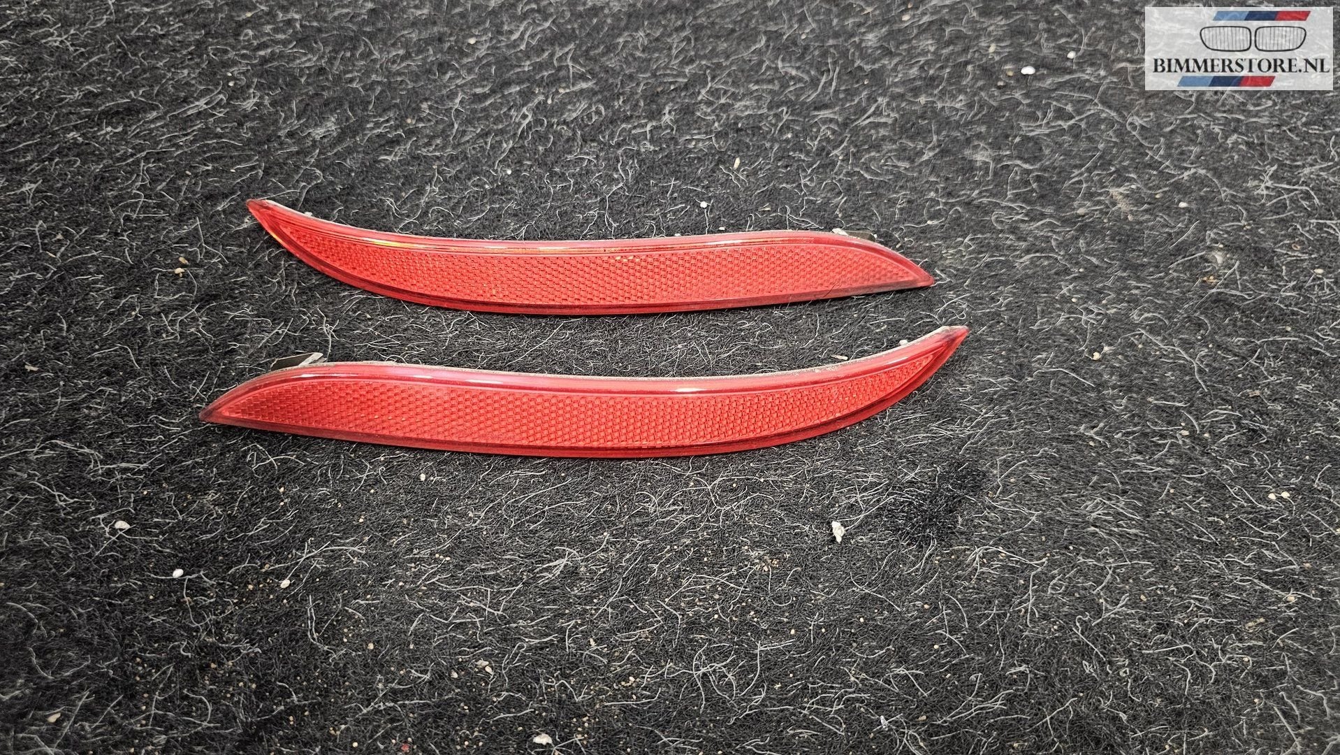 Reflector set achter bumper rood facelift BMW 5 serie E60 E6, Auto-onderdelen, Gebruikt, -, -, Ophalen of Verzenden