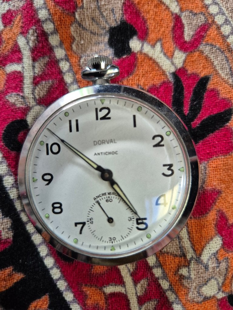 Zakhorloge, Bijoux, Sacs & Beauté, Montres | Anciennes | Antiquités, Autres marques, Enlèvement, 1960 ou plus tard, Montre de poche