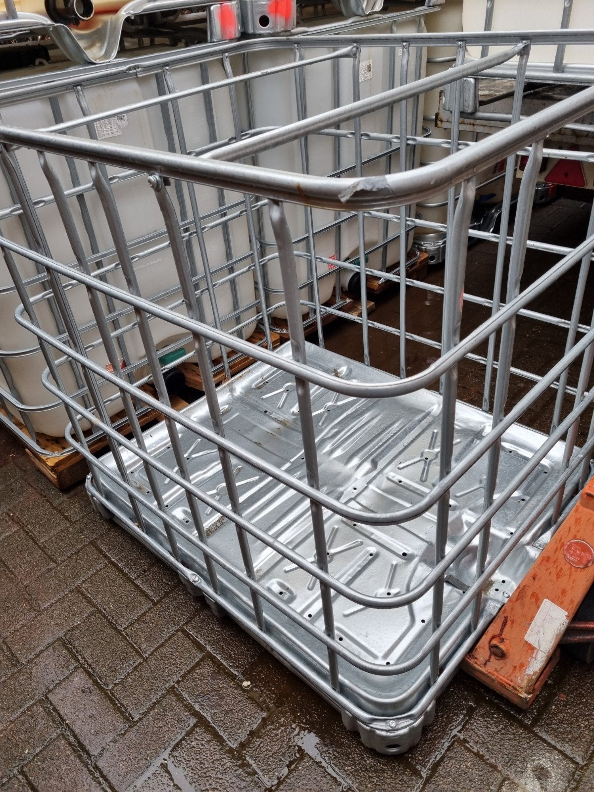 Ibc kooi op metalen pallet, Doe-het-zelf en Bouw, Ophalen