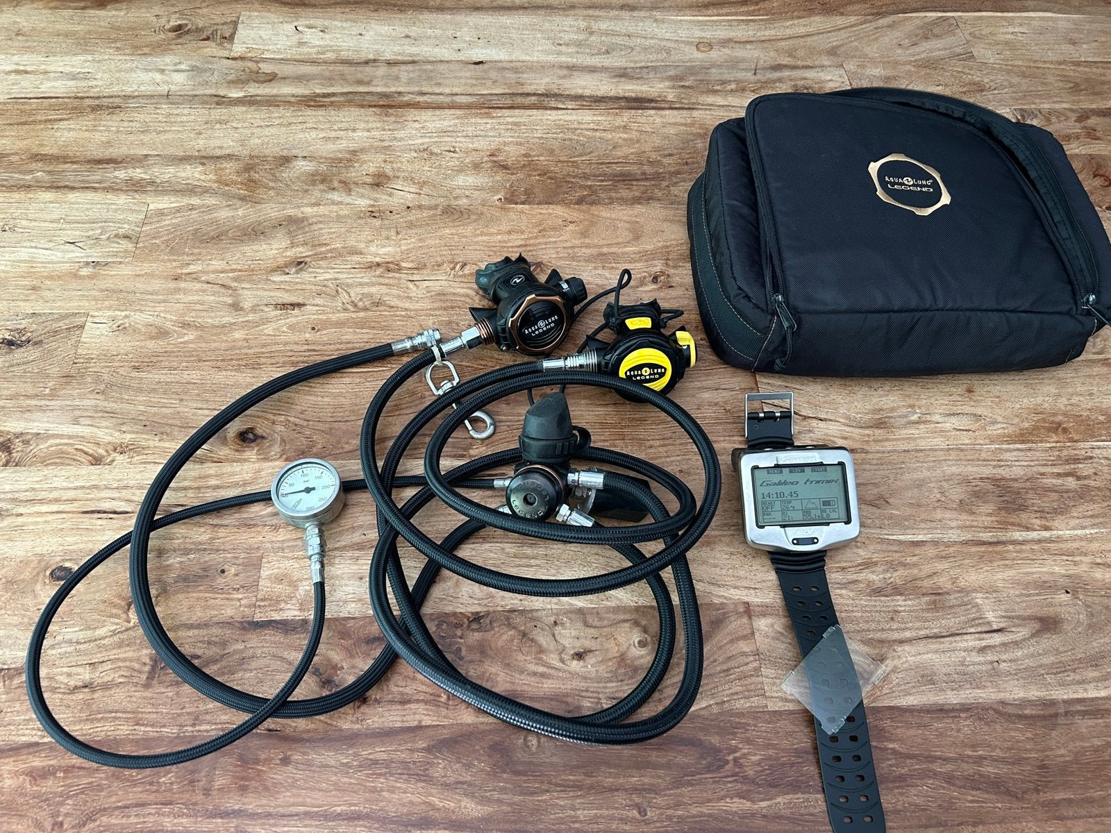 Set Aqualung Legend avec ordinateur Uwatec, Enlèvement ou Envoi, Comme neuf, Autres types