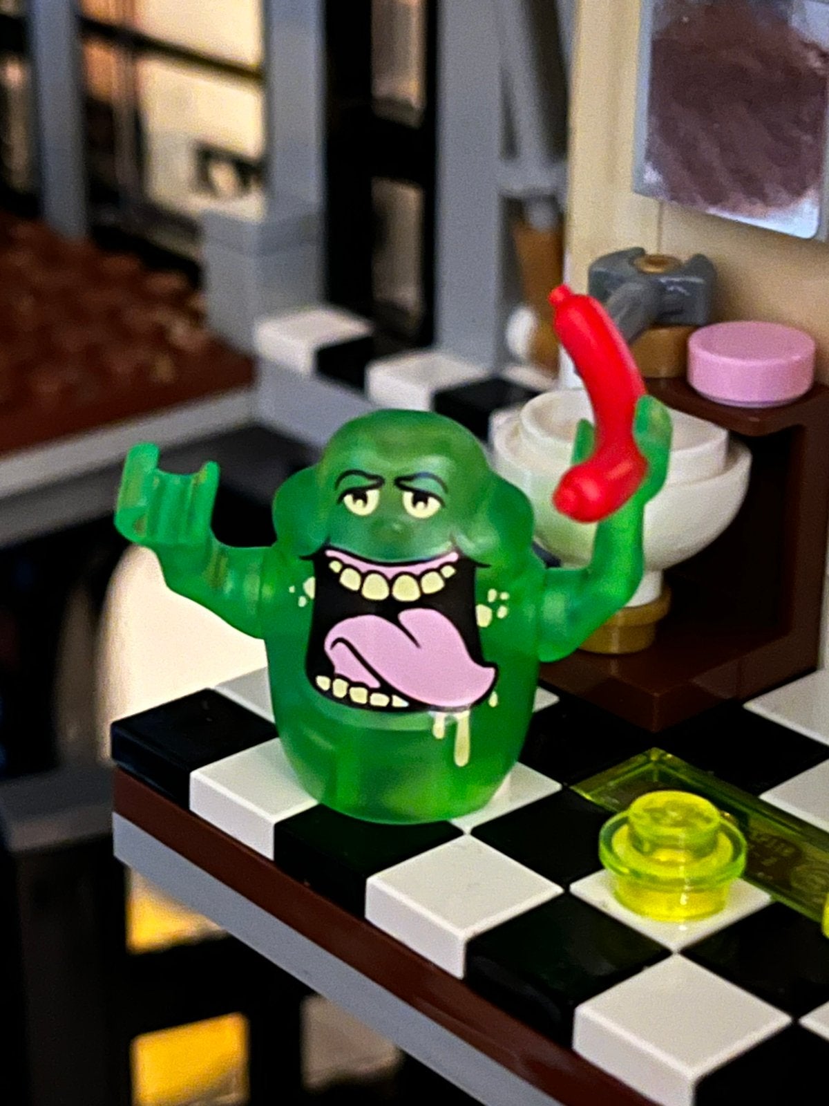 Lego 75827 Ghostbusters Firehouse + 21108 Ecto-1, Ophalen, Compleet, Lego, Zo goed als nieuw