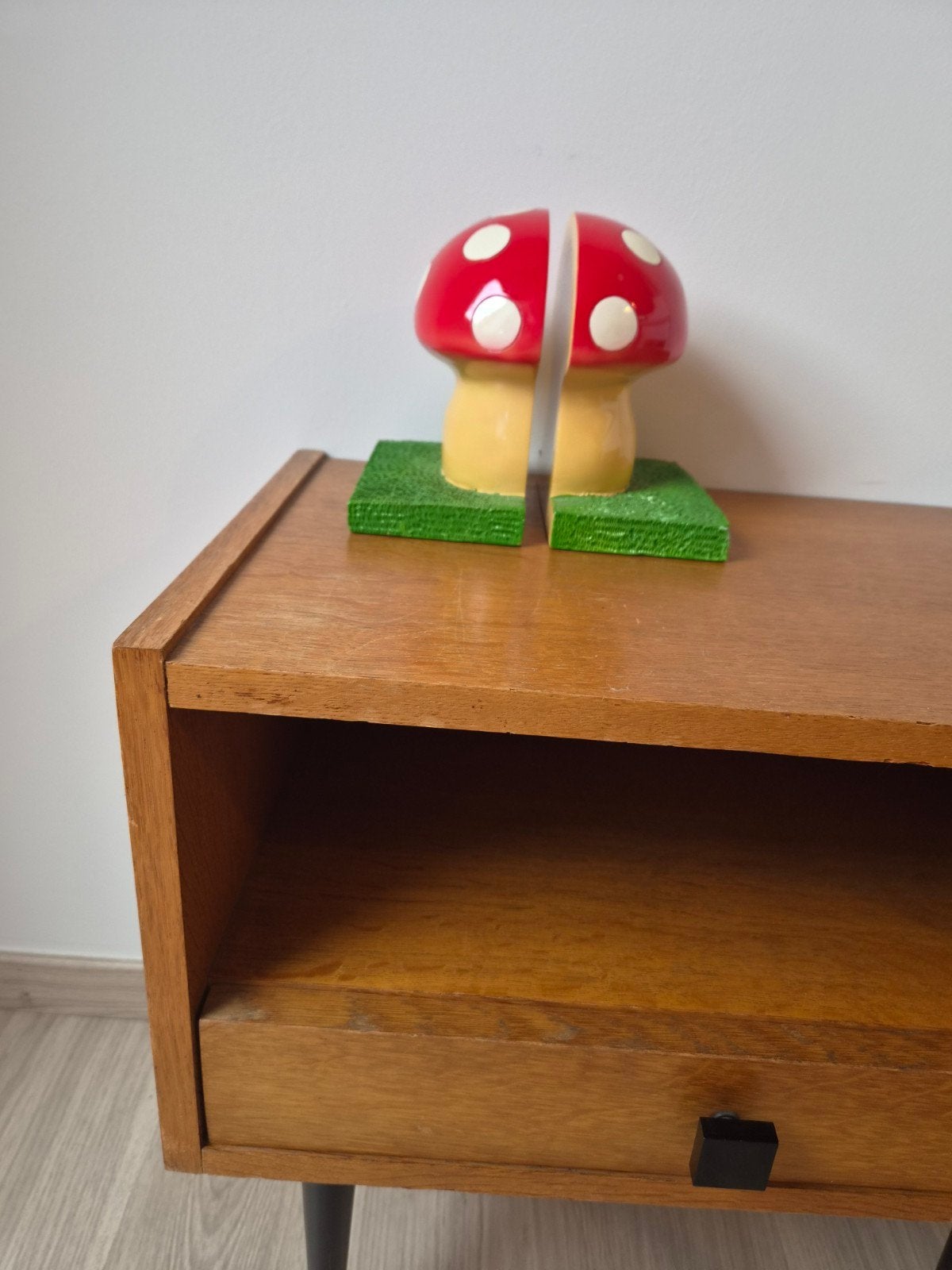 boekensteun rode paddenstoel, Kinderen en Baby's, Ophalen, Zo goed als nieuw