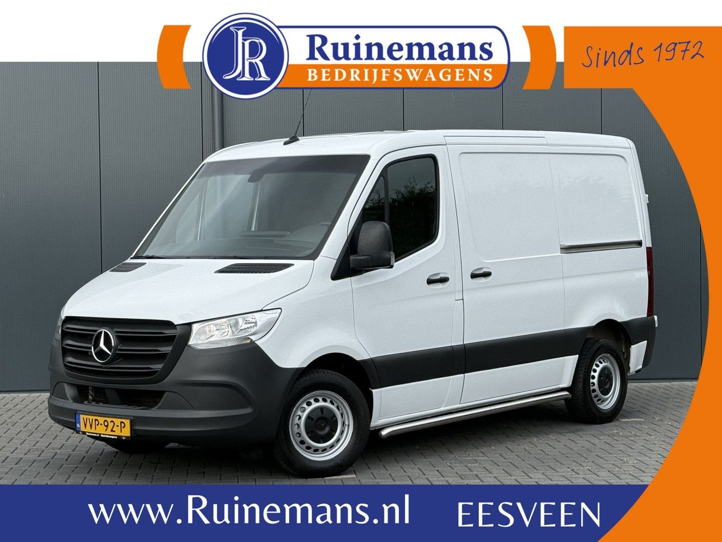 Mercedes-Benz Sprinter 315 150 PK 3.2 t / L1H1 / 2x SCHUIFDE, 227 g/km, Wit, Mercedes-Benz, Te koop