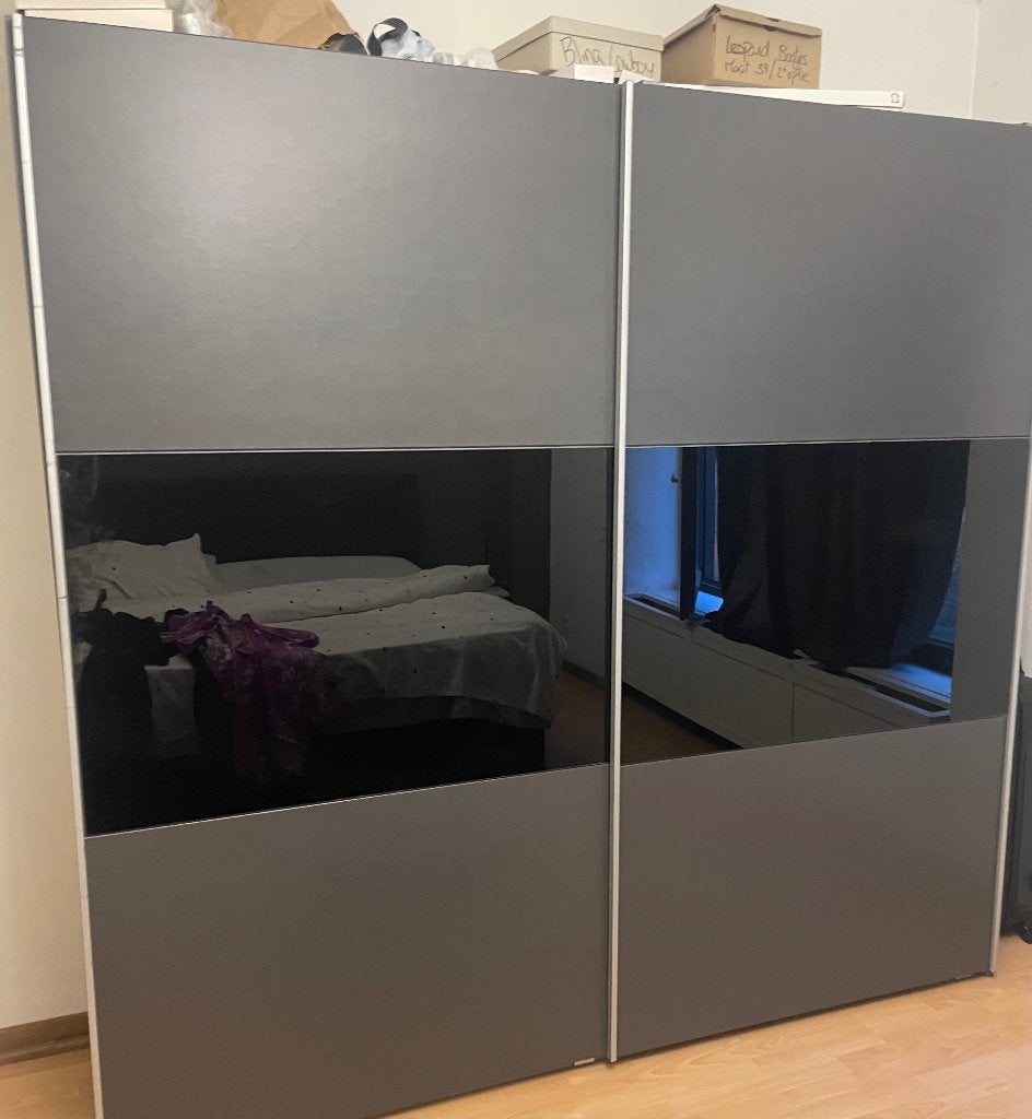 Kleerkast, Huis en Inrichting, Ophalen, Gebruikt, 200 cm of meer, Overige houtsoorten