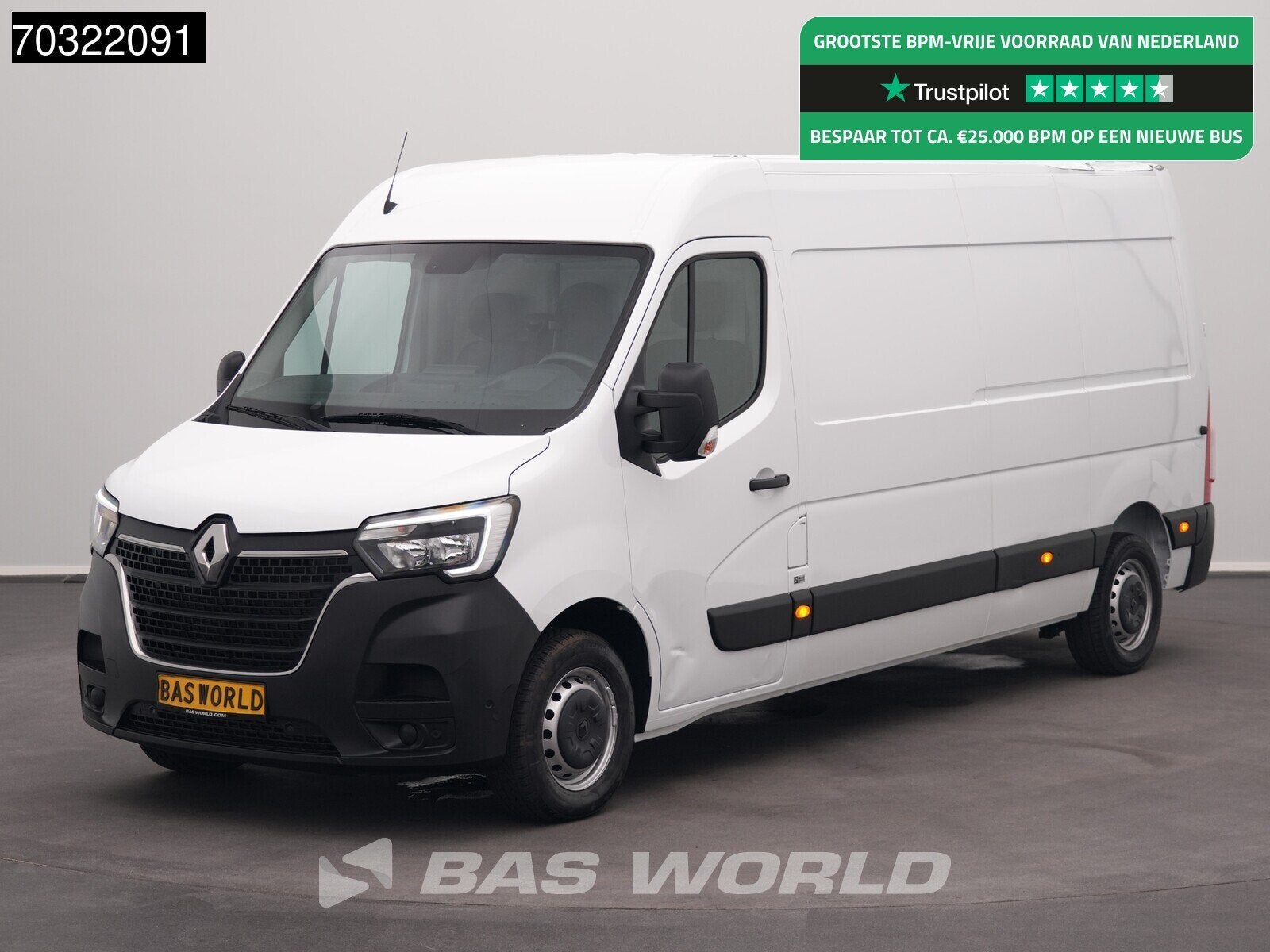 Renault Master 135PK L3H2 LED Airco Cruise Parkeersensoren v, Achat, Euro 6, Entreprise, 2500 kg