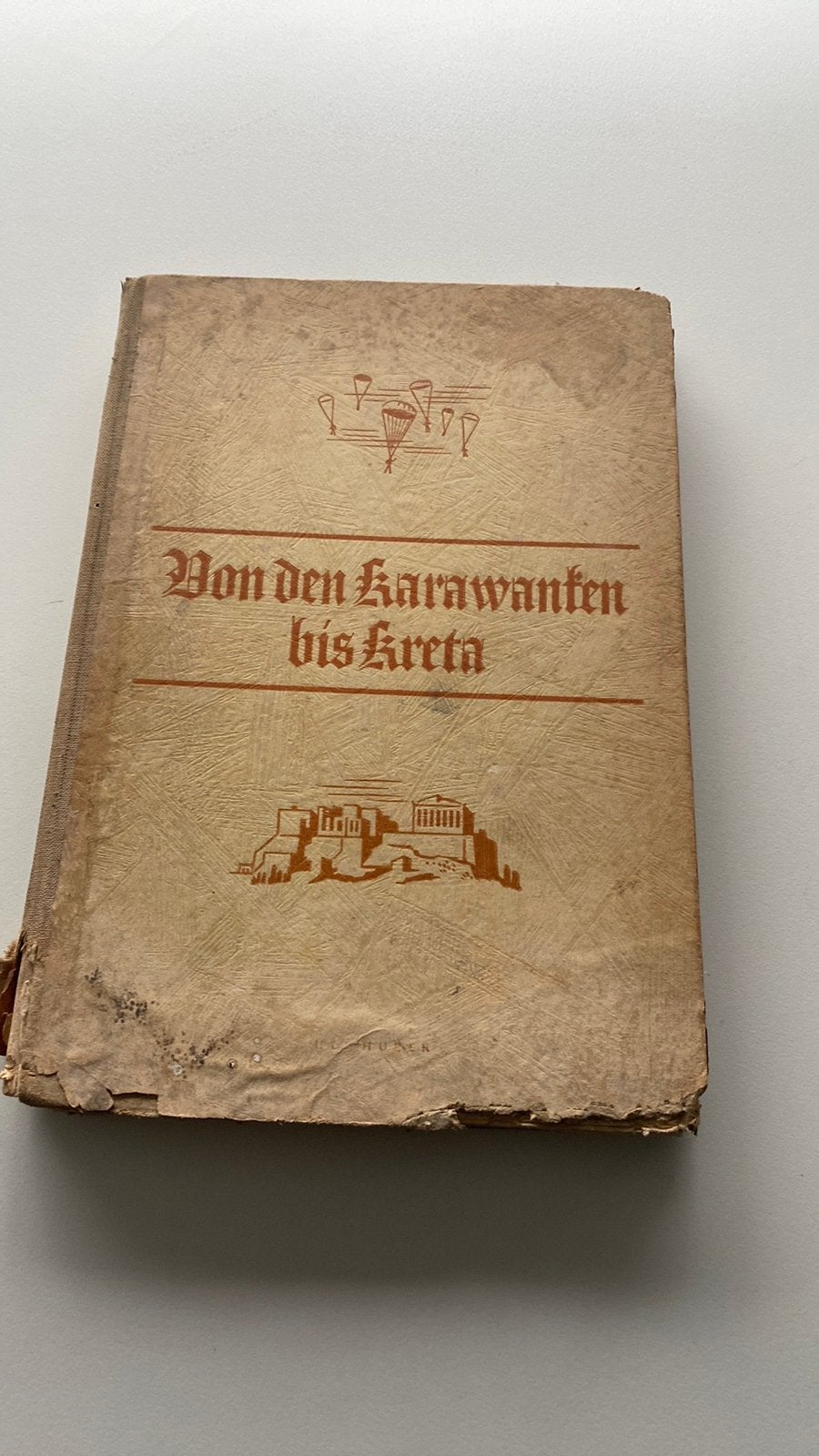 Fallshirmjager boek 1942 origineel, Ophalen of Verzenden