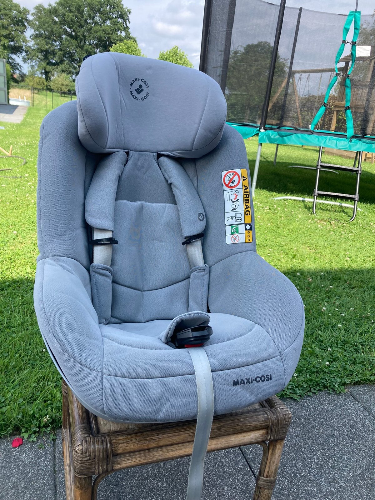 Autostoel met isofix, Kinderen en Baby's, Ophalen, Gebruikt, Maxi-Cosi, Autogordel of Isofix
