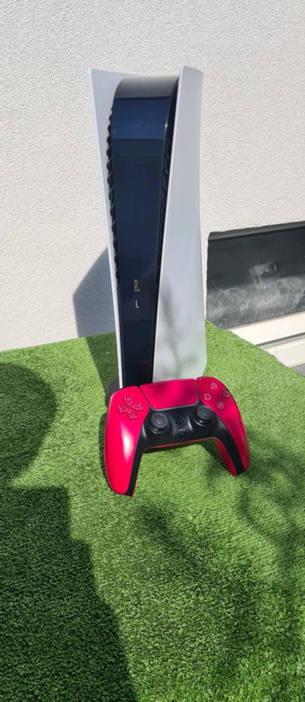 Ps5 digital edition 825GB inclusief controller, Games en Spelcomputers, Ophalen, Zo goed als nieuw, Playstation 5 Digital