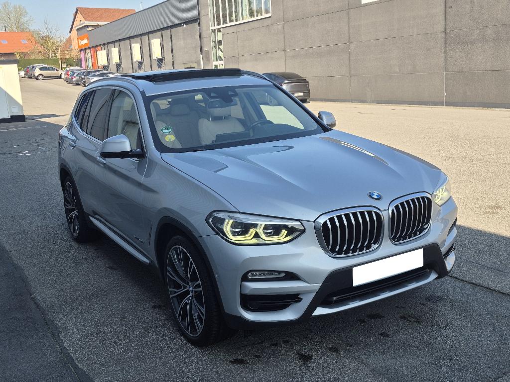BMW X3 2.0D xDrive X-Line | Head up | Pano | 21" Velgen, Autos, BMW, Cuir, Argent ou Gris, Achat, Euro 6
