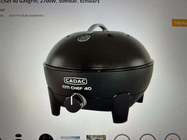 Cadac E Braai tafel BBQ op elektriciteit., Ophalen, Zo goed als nieuw