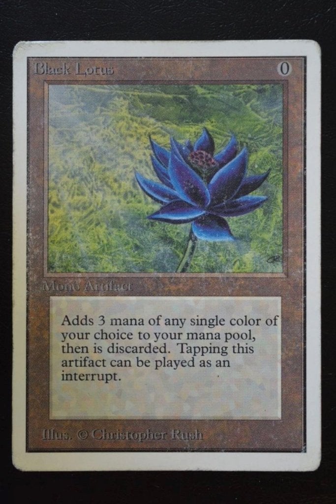 Magic: The Gathering Black Lotus, Verzenden, Gebruikt, Losse kaart