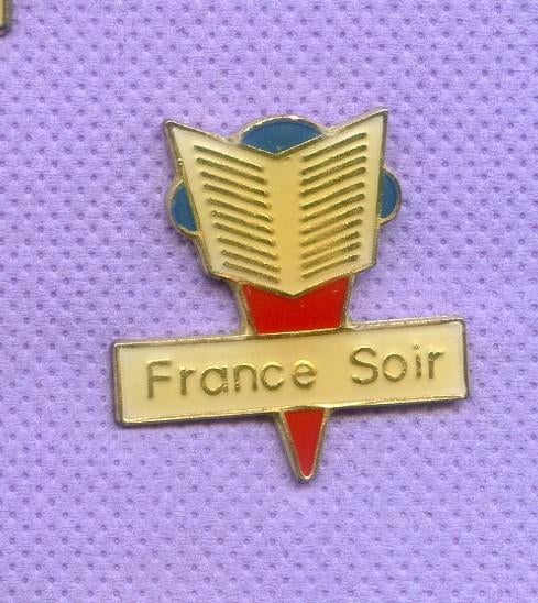 pins journal france soir xa211, Envoi, Autres sujets/thèmes, Insigne ou Pin's