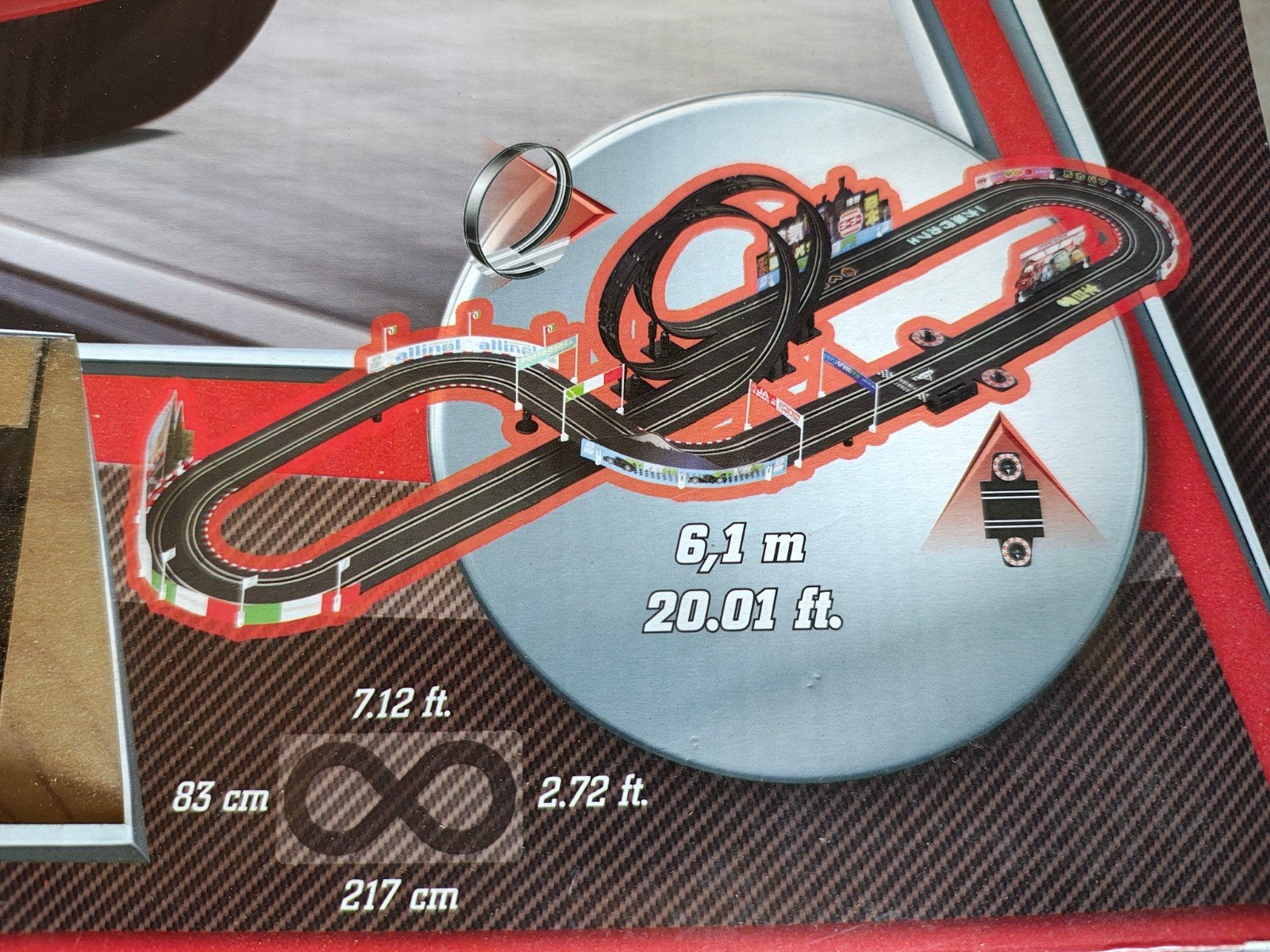 Carrera Go!!! Cars: Lightning McQueen VS Francesco Bernoulli, Kinderen en Baby's, Speelgoed | Racebanen, Ophalen, Racebaan, Carrera
