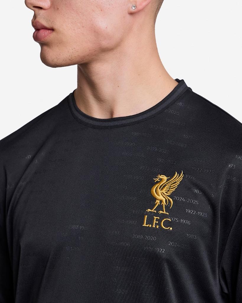 Liverpool FC Champions Celebration Shirt Zwart Nieuw, Sport en Fitness, Verzenden, Zo goed als nieuw, Shirt