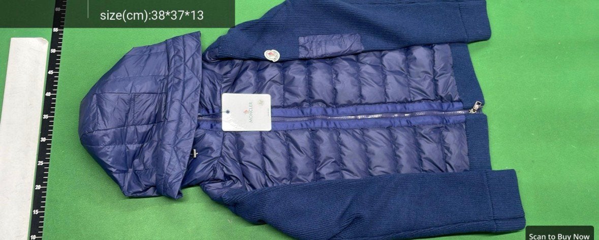 Moncler jas, Kleding | Heren, Jassen | Winter, Ophalen, Nieuw, Maat 48/50 (M), Blauw