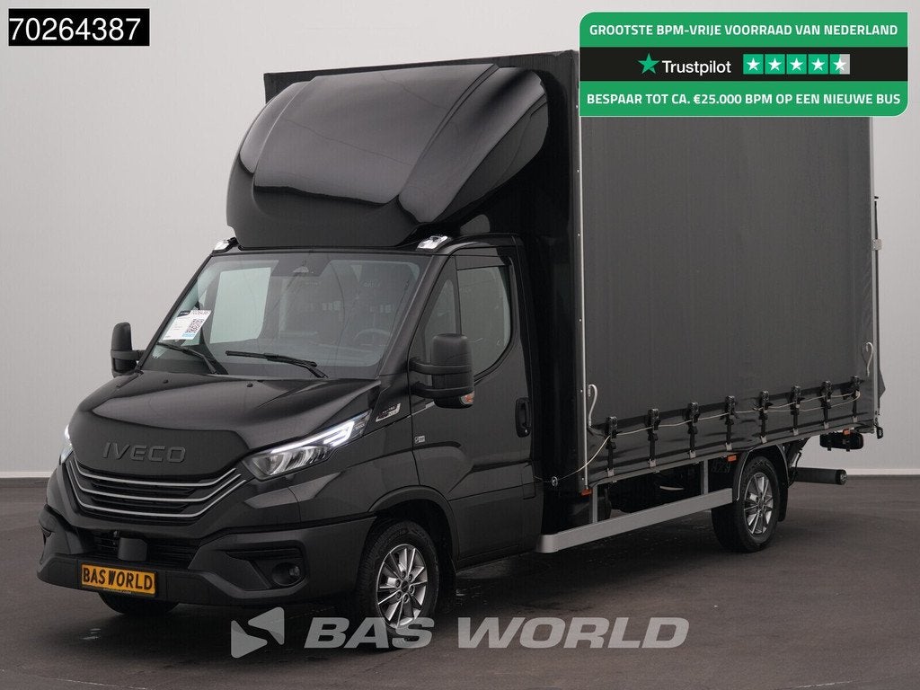 Iveco Daily 35S18 BPM VRIJ! 3.0L 180PK Automaat Schuifzeilen, Autos, Camionnettes & Utilitaires, Neuf, Achat, Euro 6, Entreprise