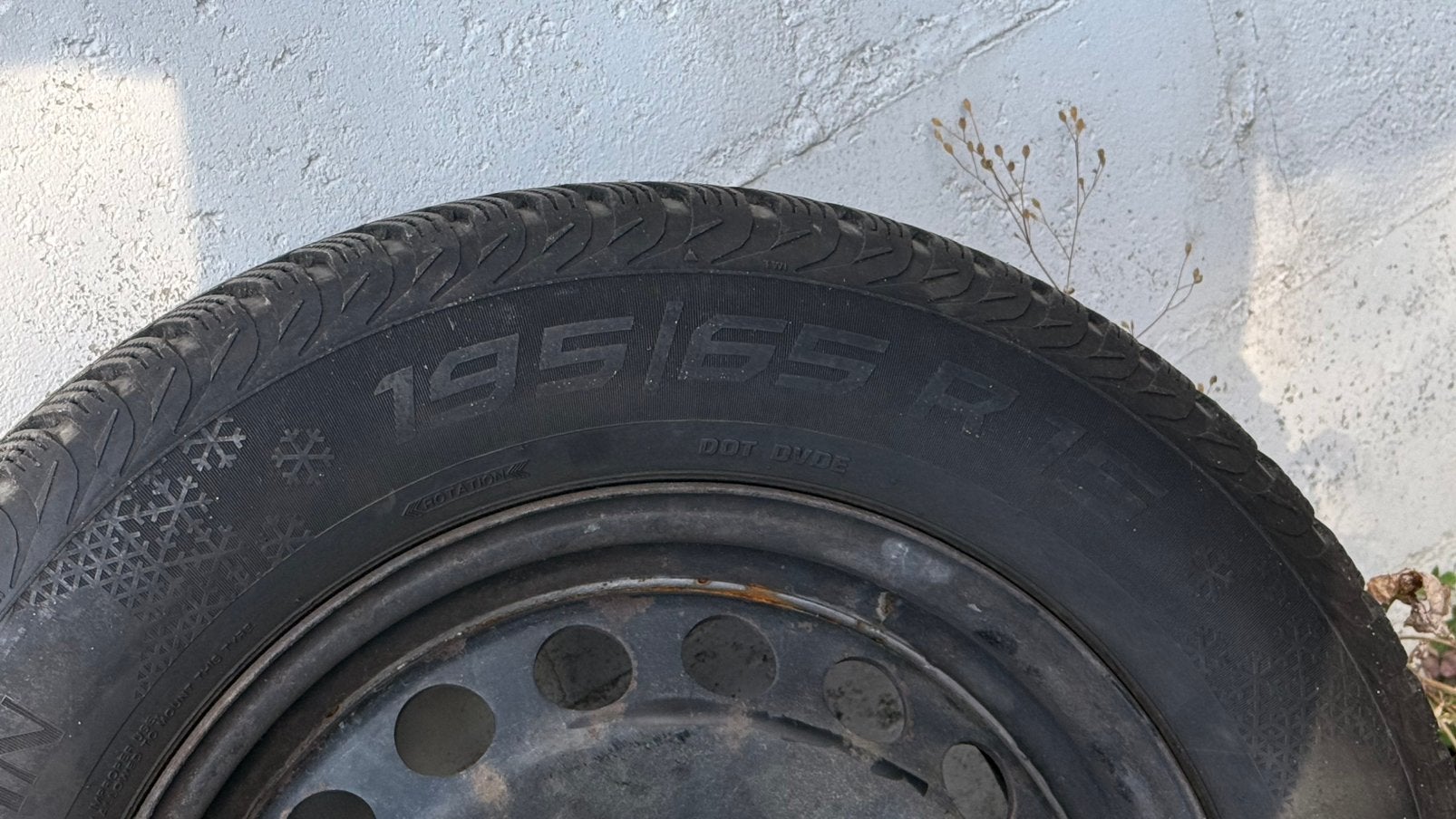 4 Pneus Hiver Vredestein Snowtrac 195/65 R15, Enlèvement ou Envoi, Comme neuf