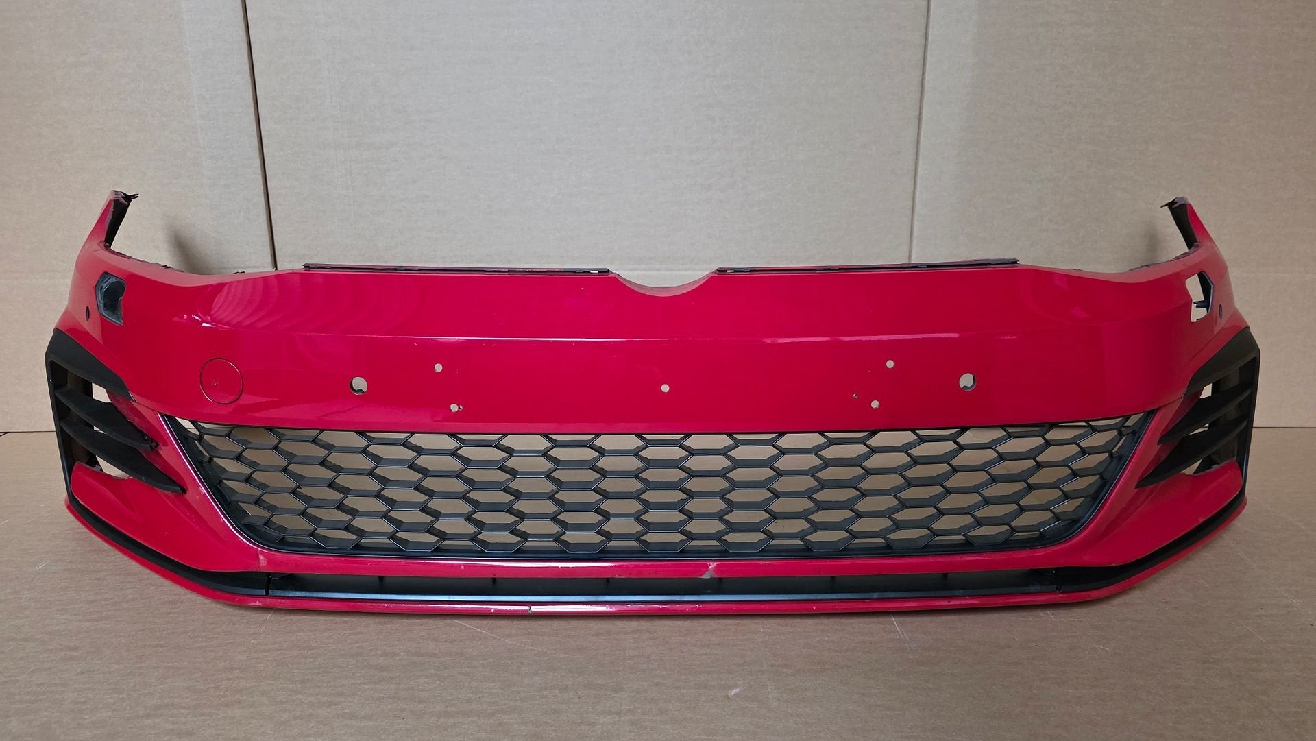 Voorbumper Volkswagen Golf 7 VII 7.5 4xPDC KLS GTI GTD VW, Auto-onderdelen, Gebruikt, -, Voor, Ophalen of Verzenden