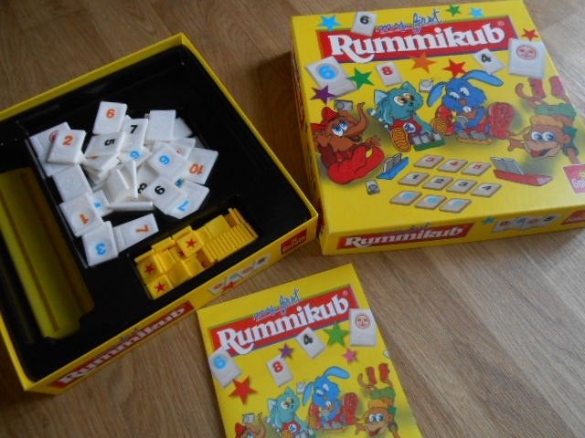 My first rummikub - spelletje, Hobby & Loisirs créatifs, Enlèvement ou Envoi, Utilisé, Goliath